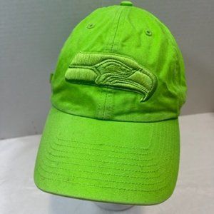 NFL Green Seattle Seahawks Cotton Baseball Cap Hat Adjustable